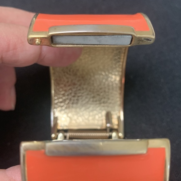 Clemson Orange Cuff Designer Inspired Bracelet - Picture 3 of 4